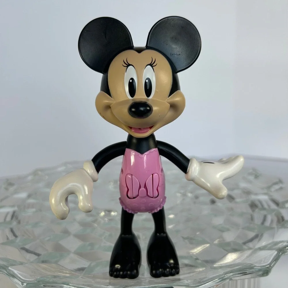 Disney Mickey Mouse‎ & Minnie Mouse Figures Vintage PVC Cake Toppers